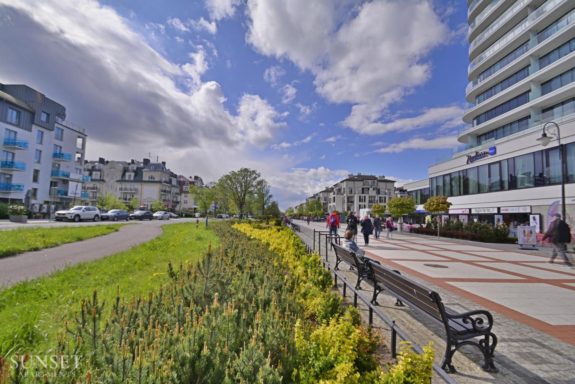 Baltic Park Fort 204G Plaza 100M - Sunset Apartments Свиноуйсьце Экстерьер фото