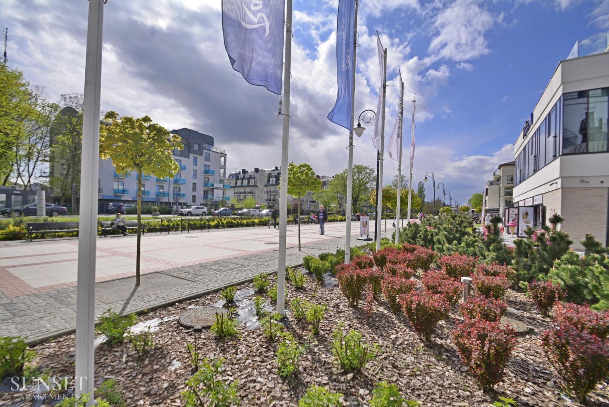 Baltic Park Fort 204G Plaza 100M - Sunset Apartments Свиноуйсьце Экстерьер фото